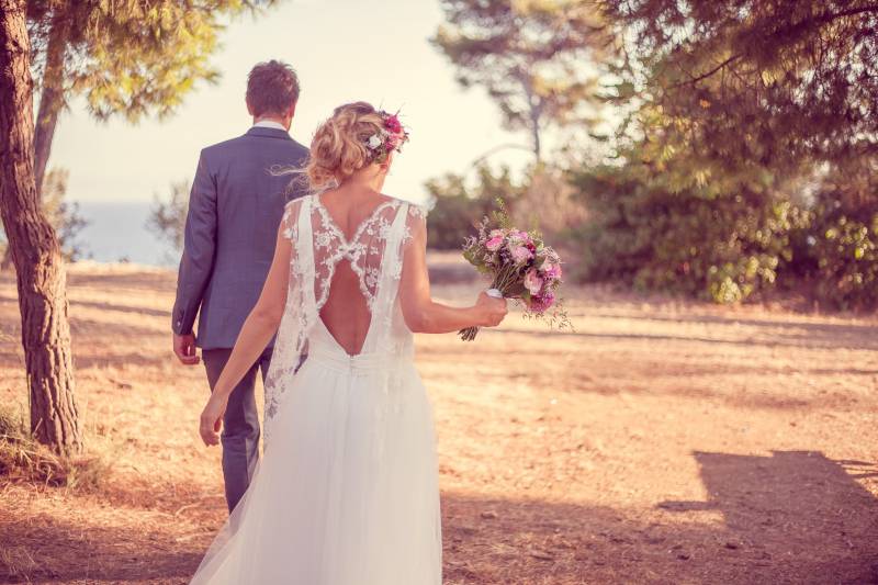 Créatrice de robe de mariée Marseille Nathalie El Baz