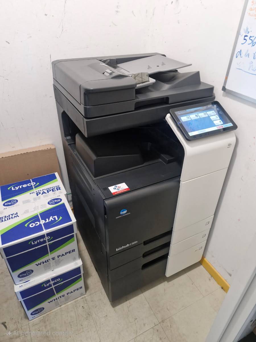 Louez un photocopieur A4 et A3 couleur de marque Konica Minolta en toute confiance à Marseille